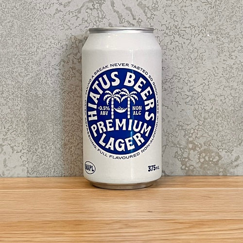 Hiatus Non-Alcoholic Premium Lager