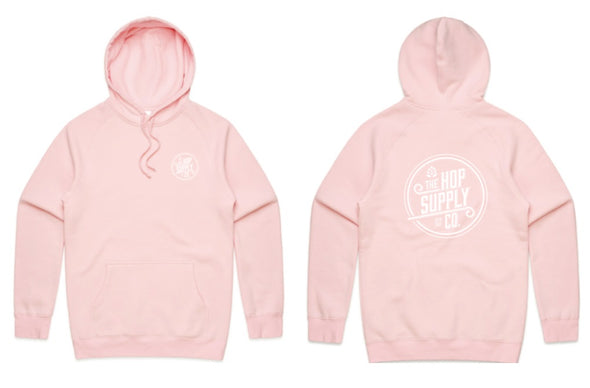 'Hop Supply Co Logo' Hood Pink